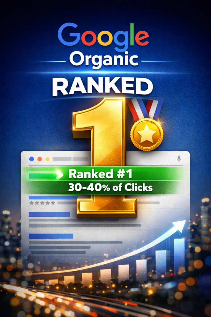 Google Organic Ranked #1